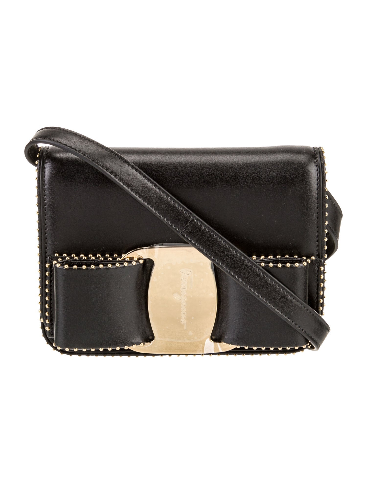 Salvatore Ferragamo Leather Crossbody Bag