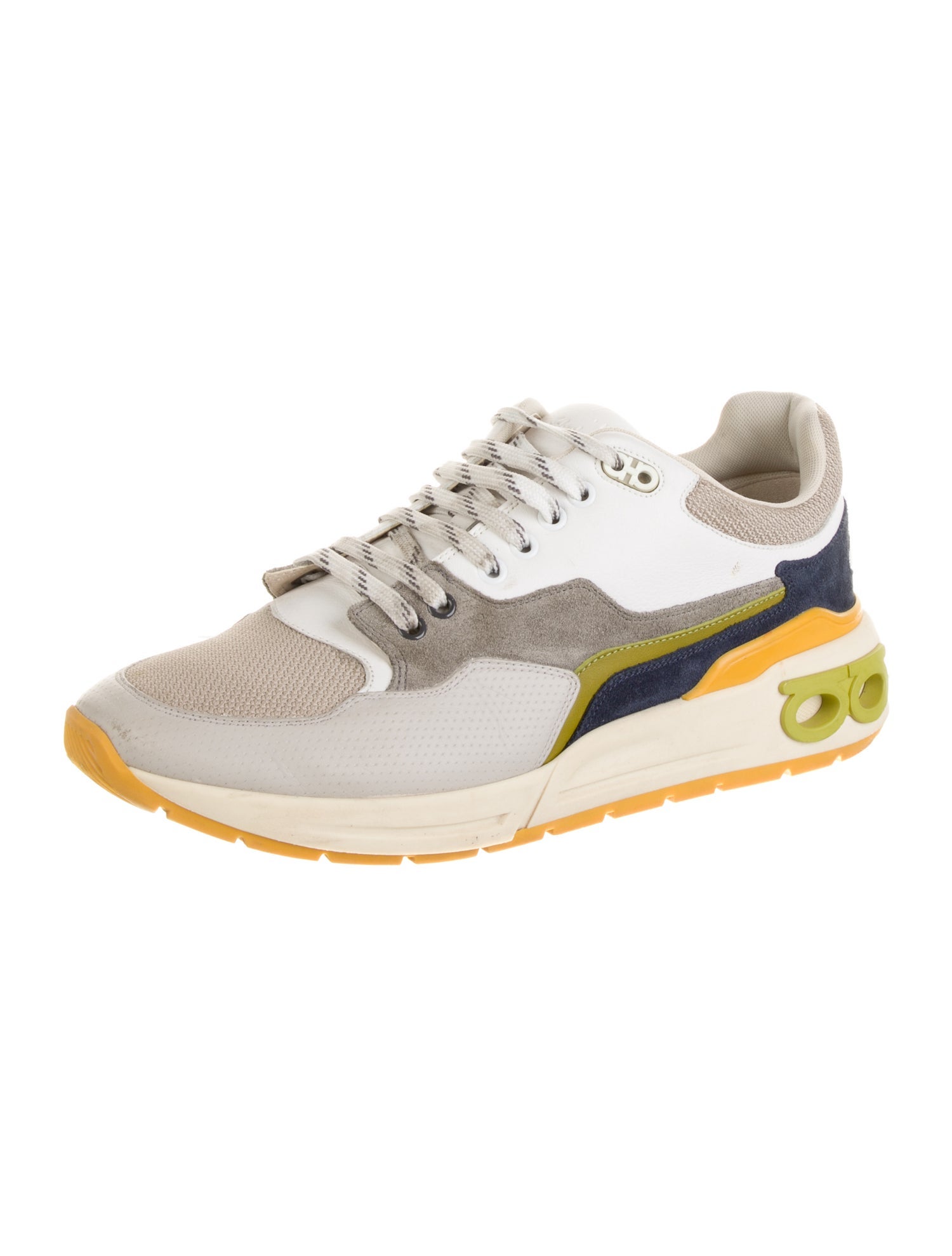 Salvatore Ferragamo Leather Sneakers