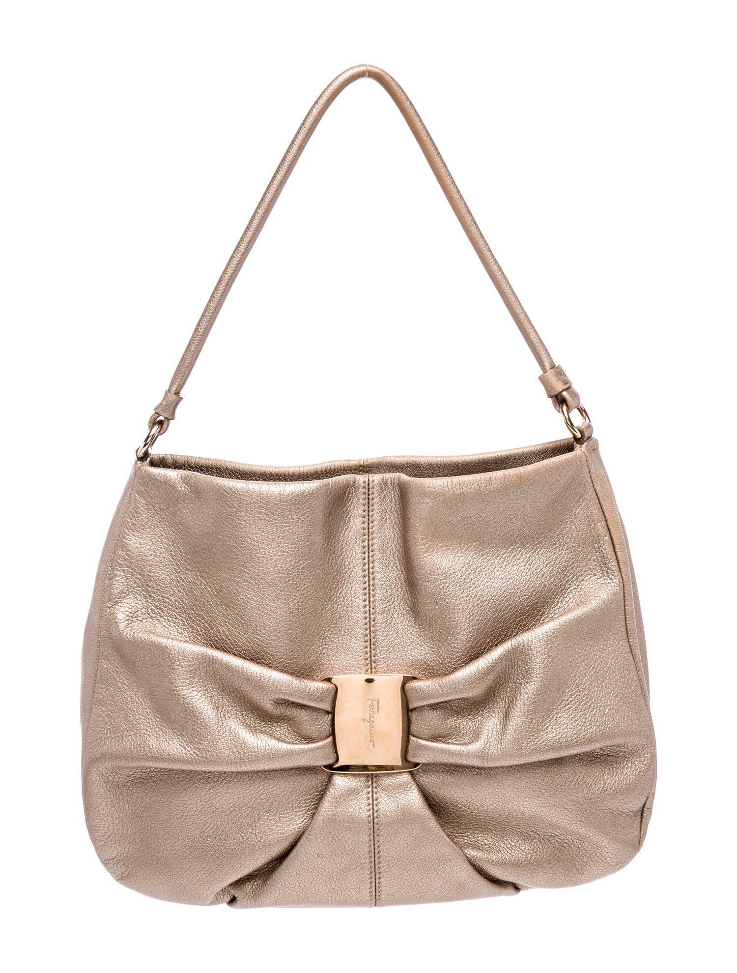 Salvatore Ferragamo Leather Shoulder Bag