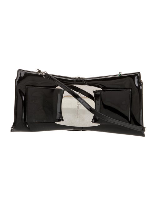 Salvatore Ferragamo Patent Leather Clutch