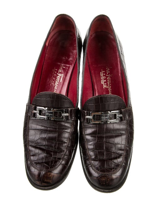 Salvatore Ferragamo Leather Loafers