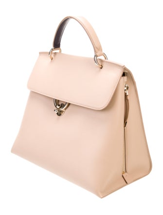 Salvatore Ferragamo Leather Top Handle Bag