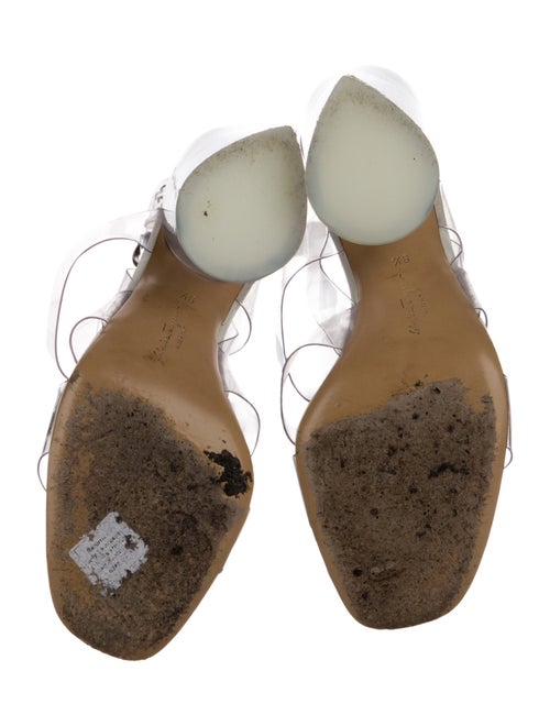 Salvatore Ferragamo PVC Slingback Sandals