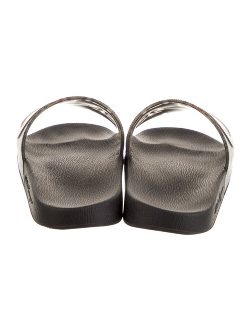 Salvatore Ferragamo Rubber Printed Slides