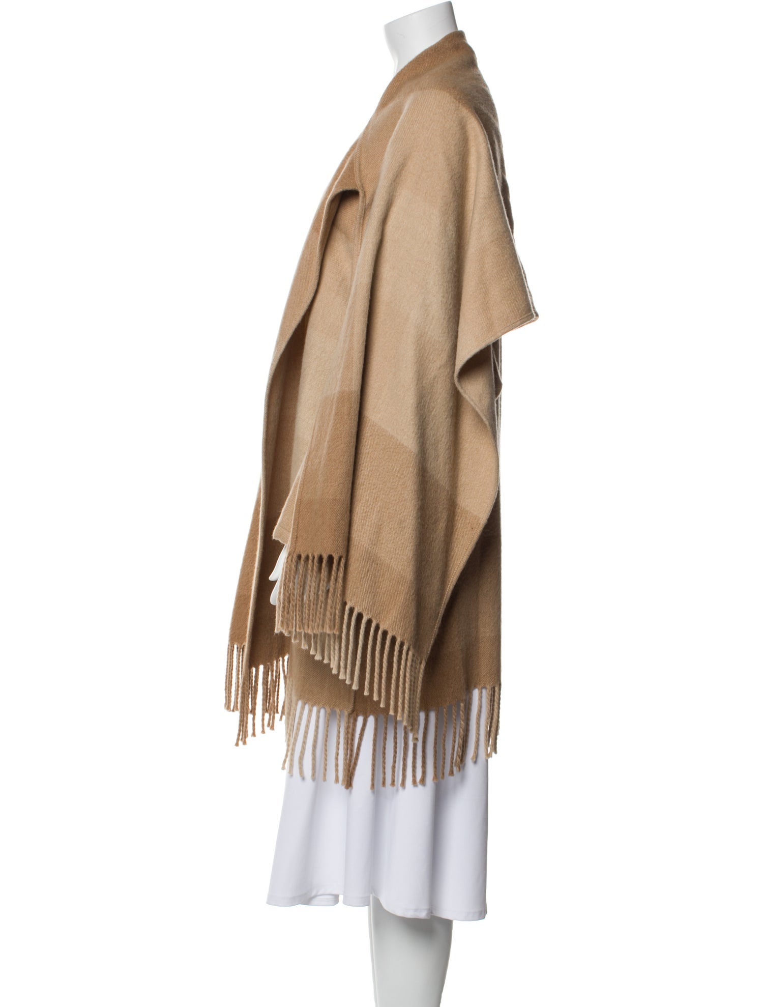 Salvatore Ferragamo Cashmere Plaid Print Sweater