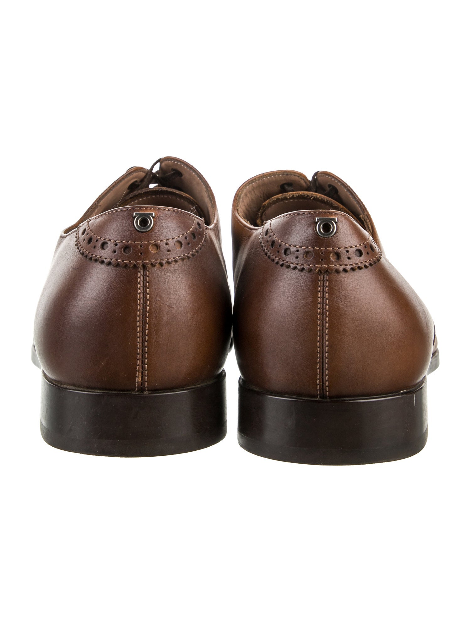 Salvatore Ferragamo Leather Brogues