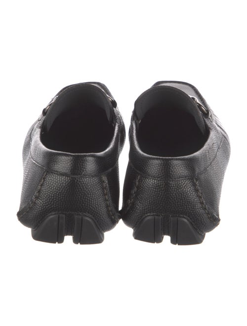 Salvatore Ferragamo Horsebit Accent Leather Drivers