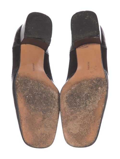 Salvatore Ferragamo Crocodile Flats