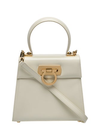 Salvatore Ferragamo Gancio Top Handle Bag