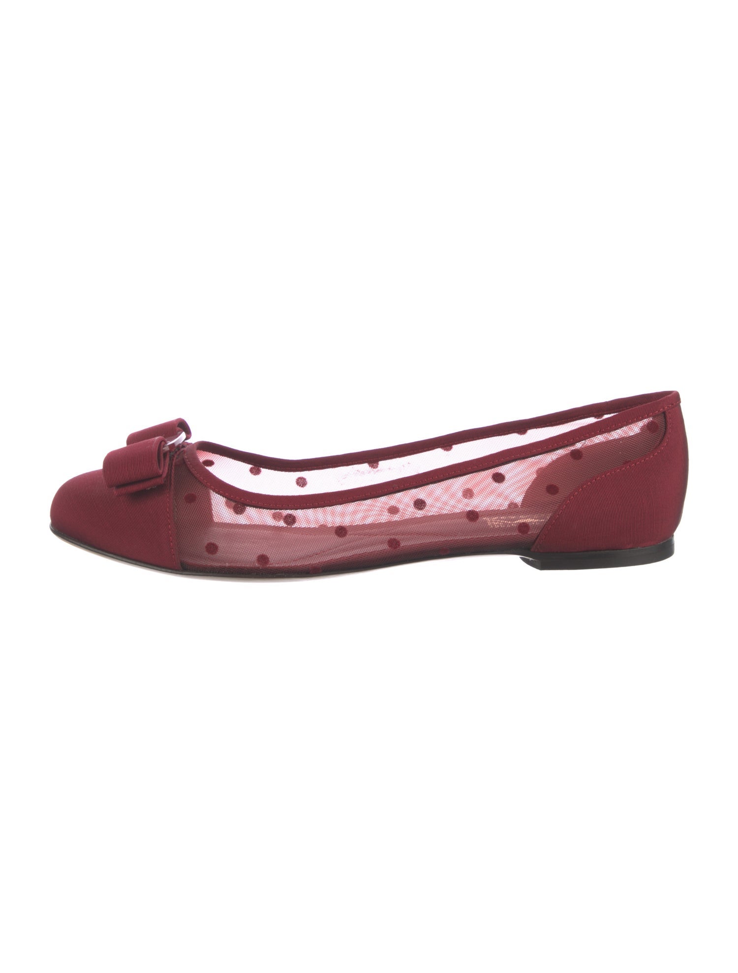 Salvatore Ferragamo Printed Ballet Flats