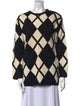 Salvatore Ferragamo Wool Printed Sweater