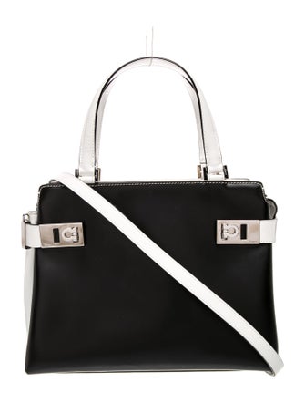 Salvatore Ferragamo Leather Top Handle Bag