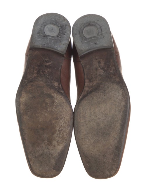 Salvatore Ferragamo Leather Chelsea Boots