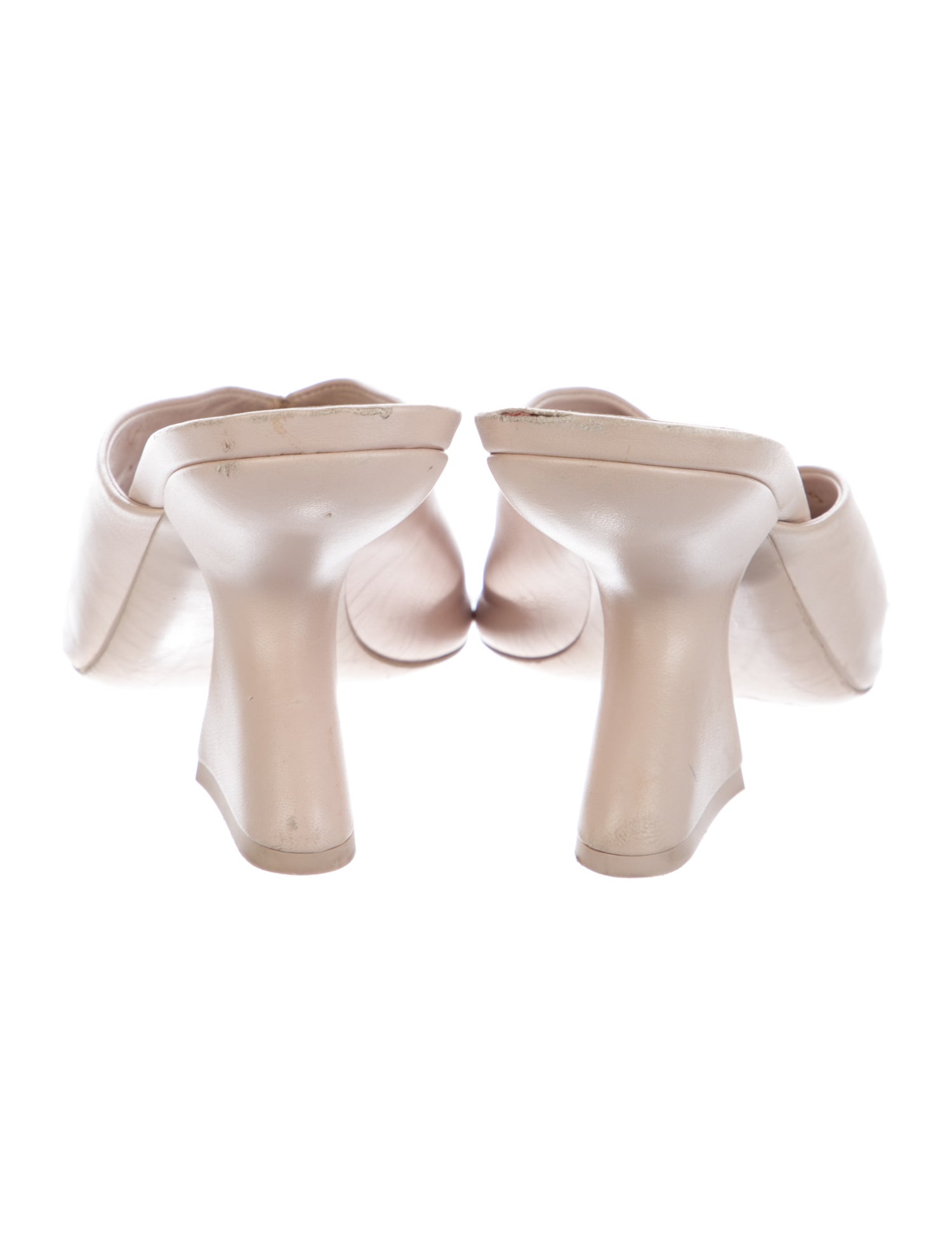 Salvatore Ferragamo Leather Slides