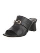 Salvatore Ferragamo Leather Slides