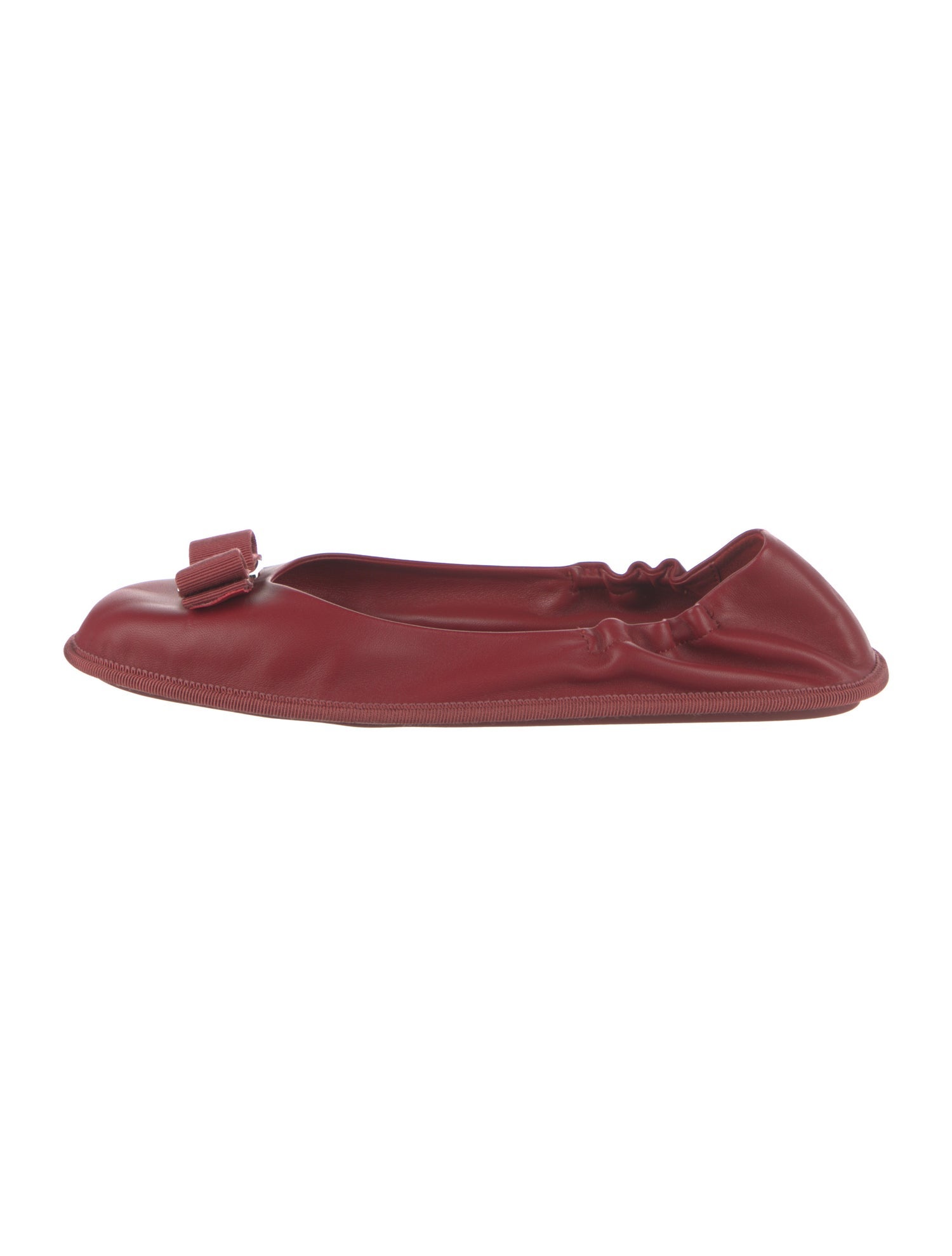 Salvatore Ferragamo Leather Ballet Flats