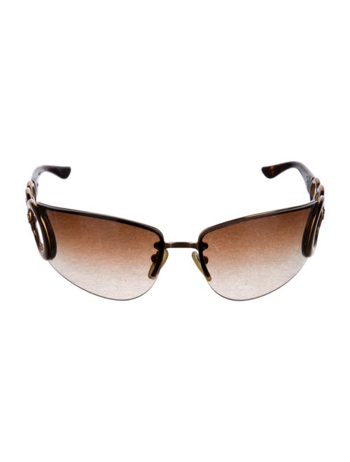Salvatore Ferragamo Shield Gradient Sunglasses