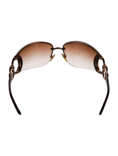 Salvatore Ferragamo Shield Gradient Sunglasses