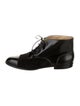 Salvatore Ferragamo Leather Tassel Accents Oxfords
