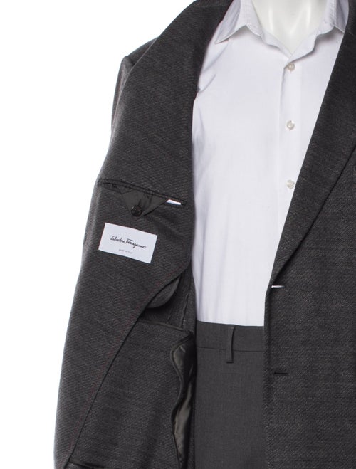 Salvatore Ferragamo Virgin Wool Peacoat