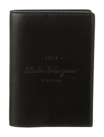 Salvatore Ferragamo Leather Passport Holder