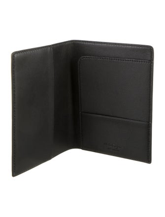 Salvatore Ferragamo Leather Passport Holder