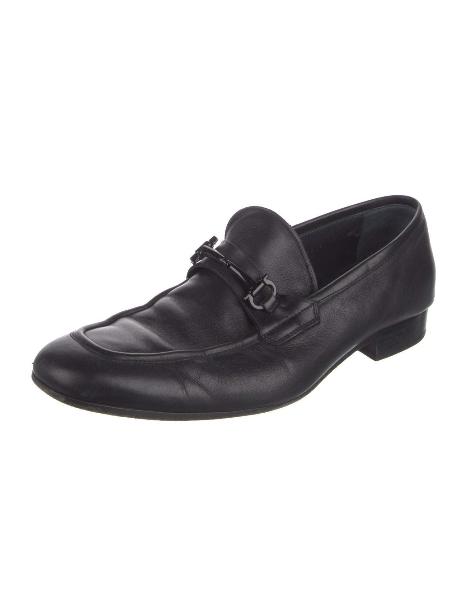 Salvatore Ferragamo Leather Dress Loafers