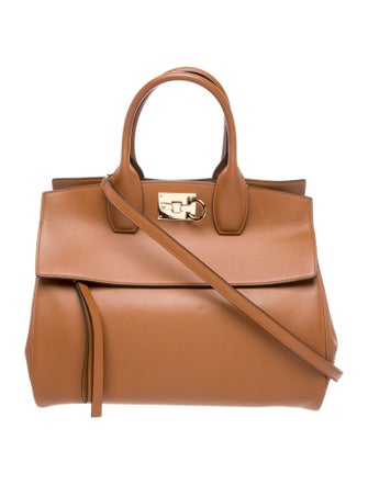 Salvatore Ferragamo Leather Studio Large