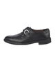 Salvatore Ferragamo Leather Monk Straps