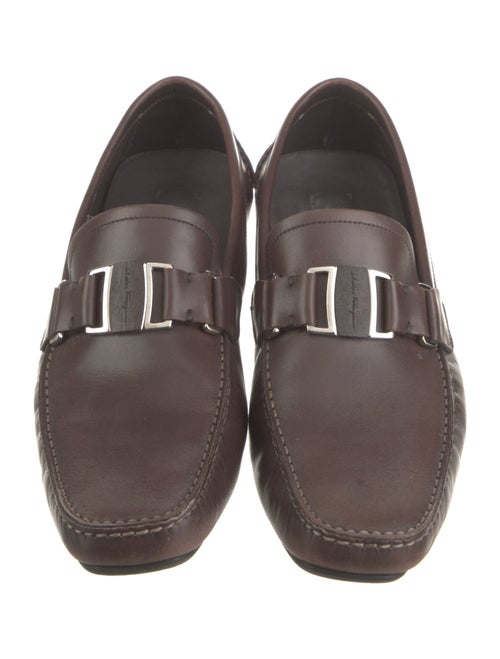 Salvatore Ferragamo Leather Drivers