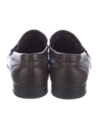 Salvatore Ferragamo Leather Loafers