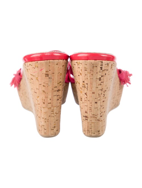 Salvatore Ferragamo Raw-Edge Trim Slides