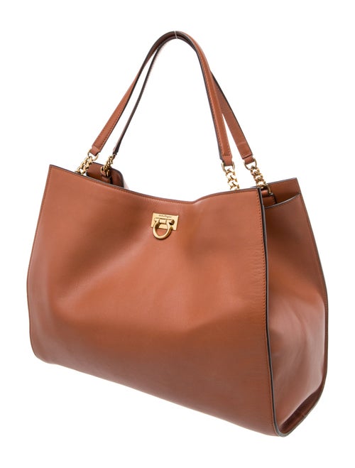 Salvatore Ferragamo Leather Hobo