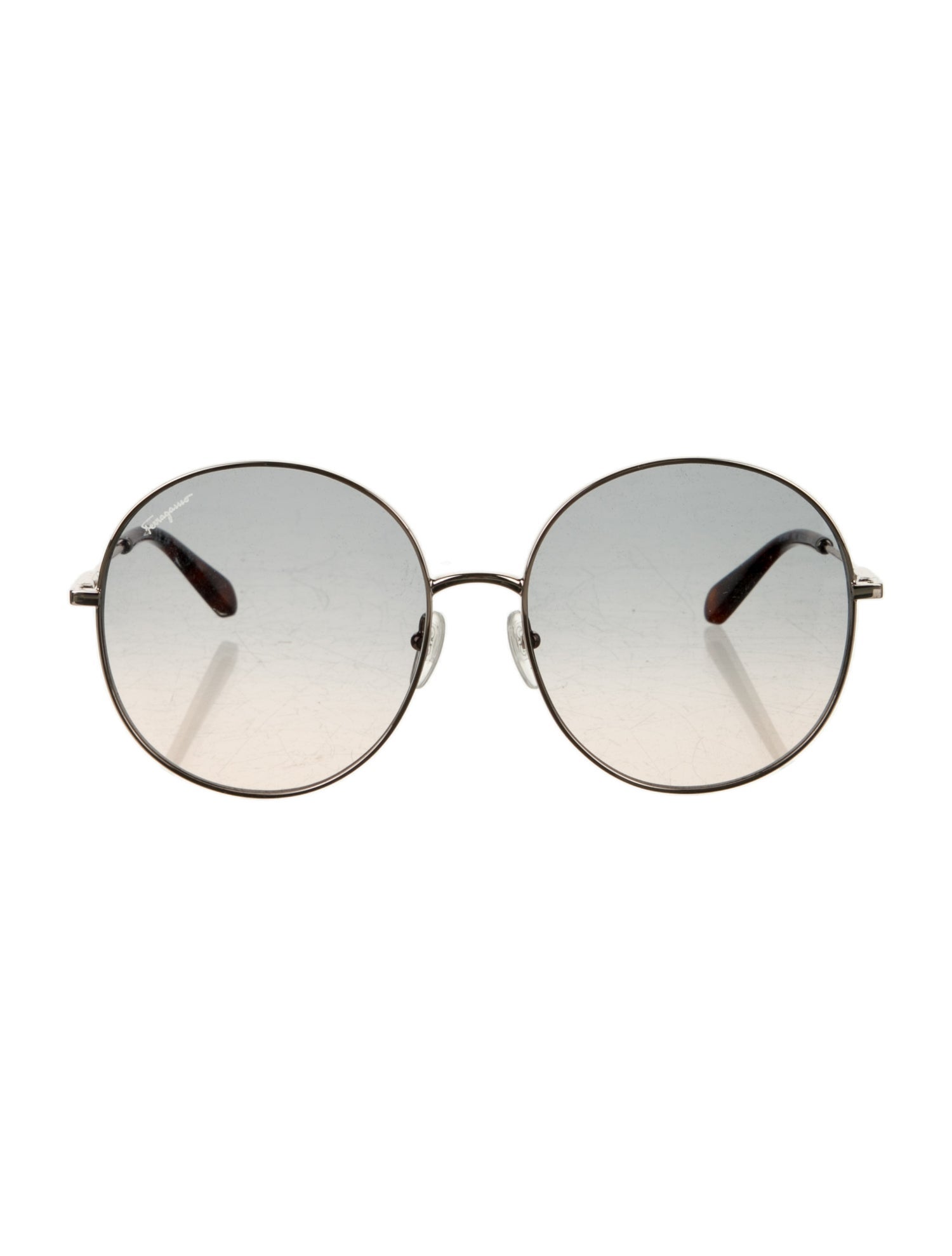 Salvatore Ferragamo Round Tinted Sunglasses