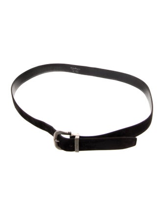 Salvatore Ferragamo Suede Belt