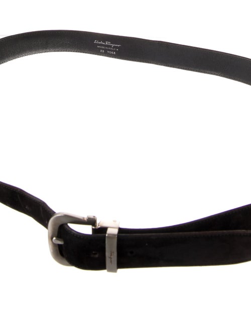 Salvatore Ferragamo Suede Belt