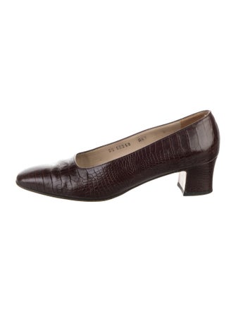 Salvatore Ferragamo Leather Pumps