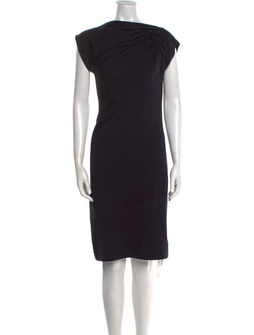 Salvatore Ferragamo Wool Knee-Length Dress