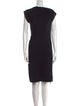 Salvatore Ferragamo Wool Knee-Length Dress