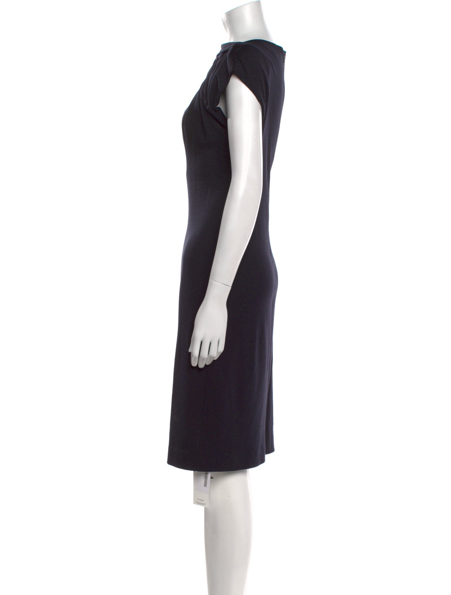Salvatore Ferragamo Wool Knee-Length Dress