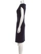 Salvatore Ferragamo Wool Knee-Length Dress