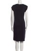 Salvatore Ferragamo Wool Knee-Length Dress
