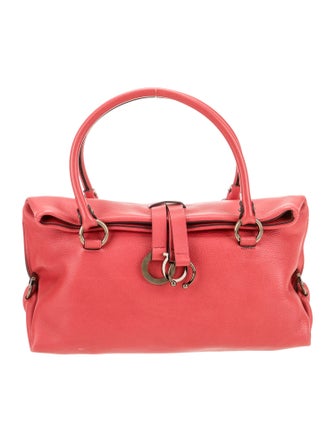Salvatore Ferragamo Leather Top Handle Bag