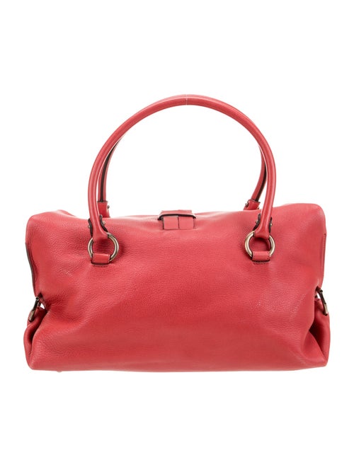 Salvatore Ferragamo Leather Top Handle Bag