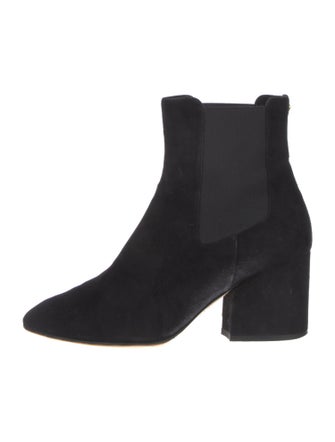 Salvatore Ferragamo Suede Chelsea Boots