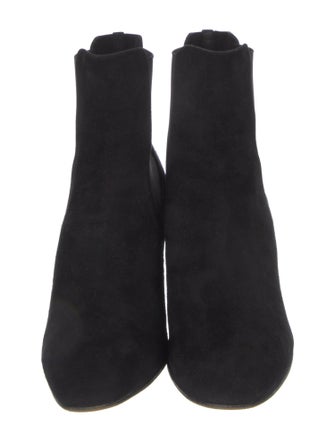 Salvatore Ferragamo Suede Chelsea Boots