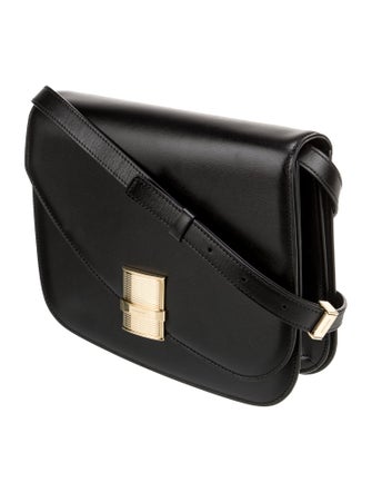 Ferragamo Leather Fiamma Small
