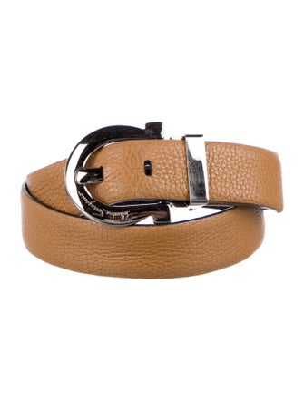 Salvatore Ferragamo Reversible Leather Belt