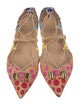 Salvatore Ferragamo Printed Bow Accents Espadrilles