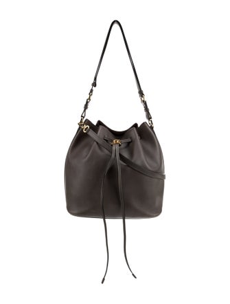 Salvatore Ferragamo Leather Bucket Bag
